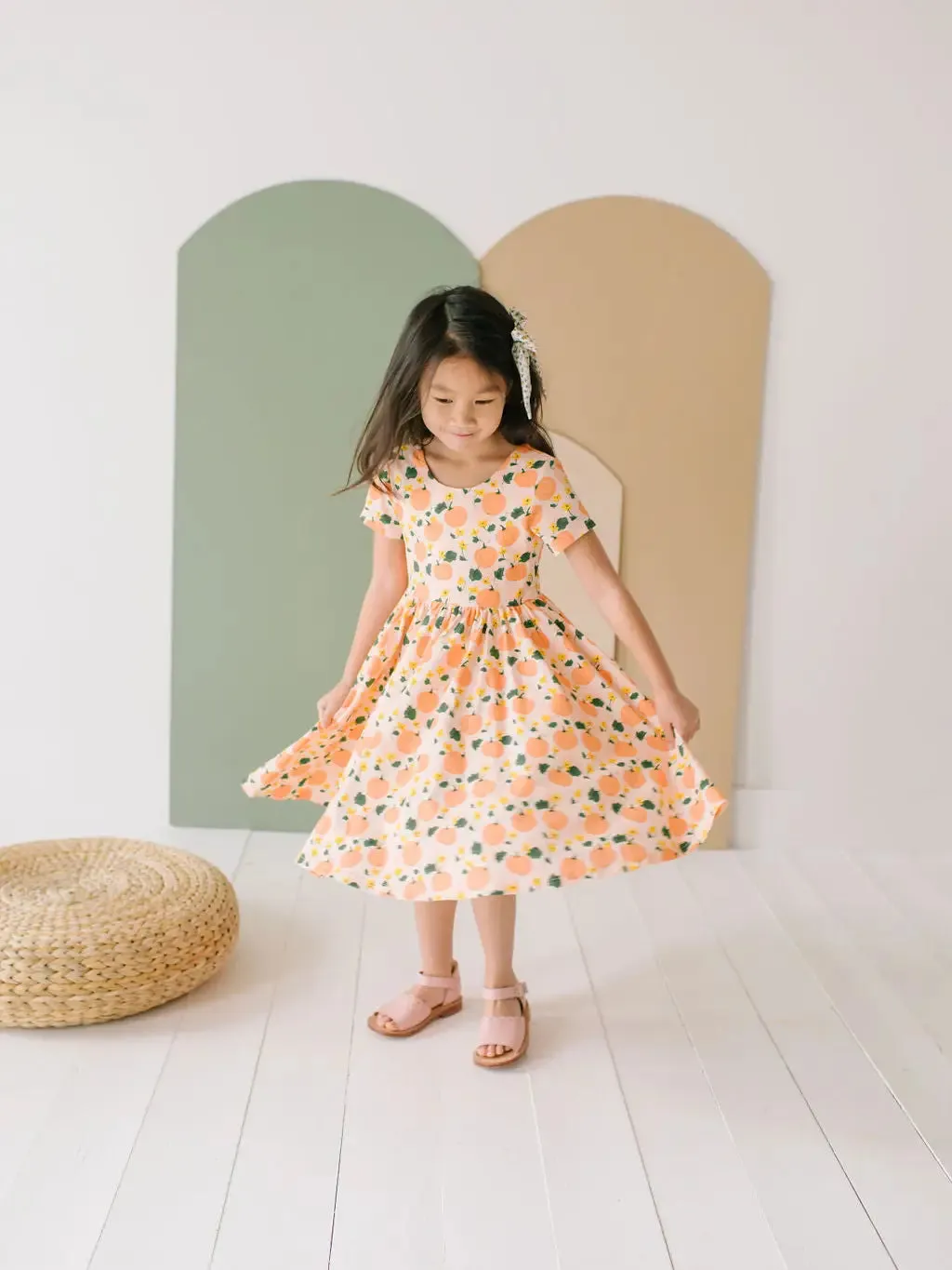 Classic Twirl - Pumpkin Print