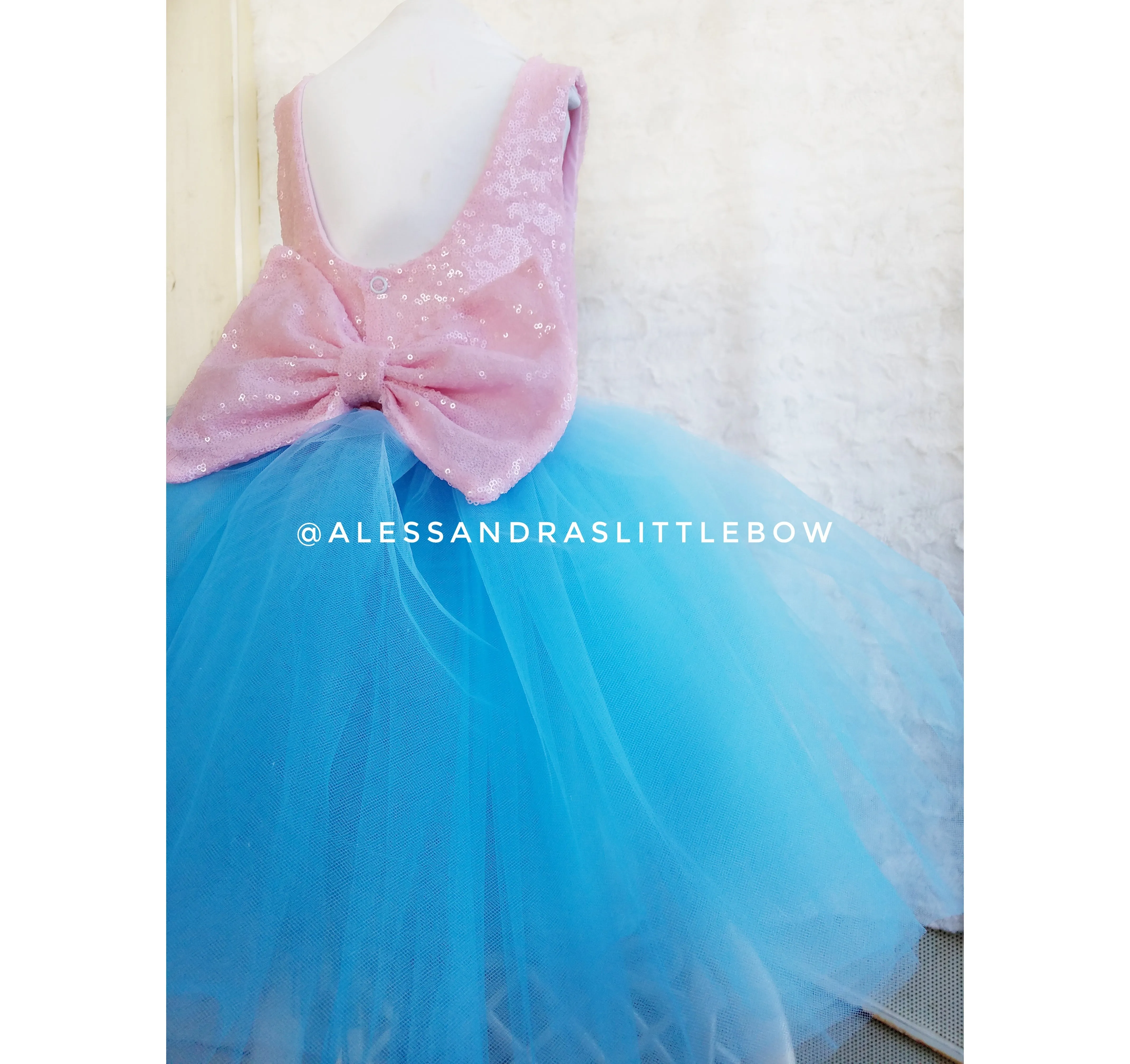 Cotton Candy Princess Dress