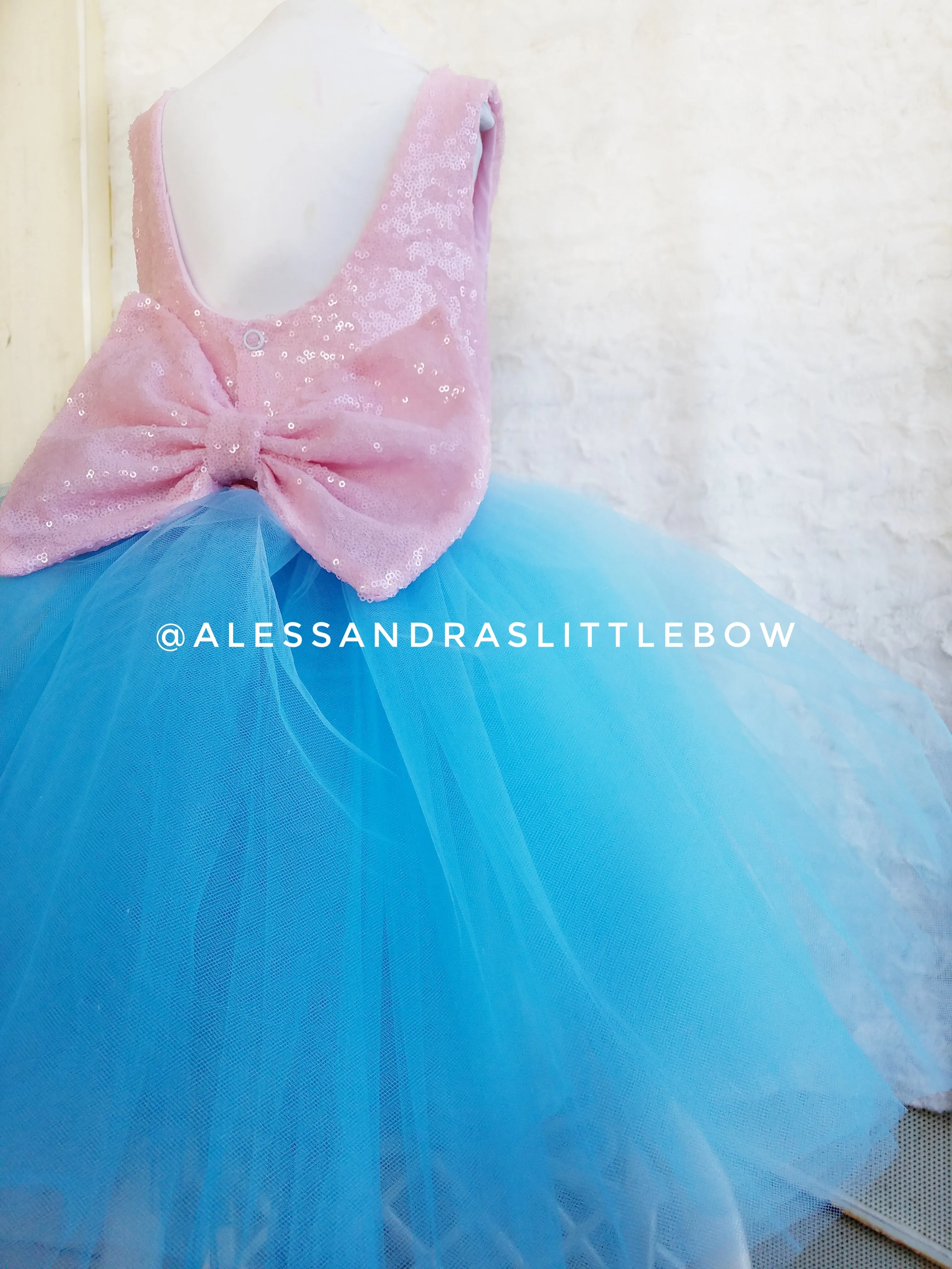 Cotton Candy Princess Dress