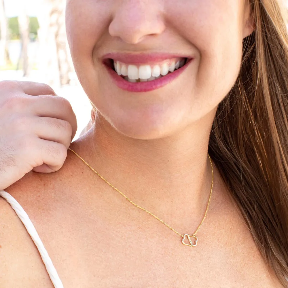 Cute Christmas Gifts For Girlfriend- Solid Gold Necklace