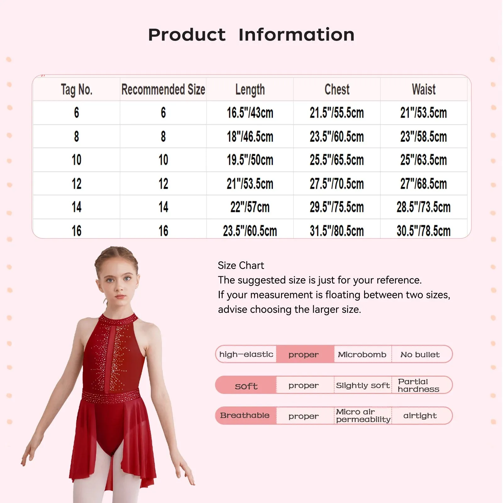 #D009 Ballet - Lyrical Dance Dress- Sleeveless Rhinestone Costume-Figure Skating -Stage - Solo -Troupe