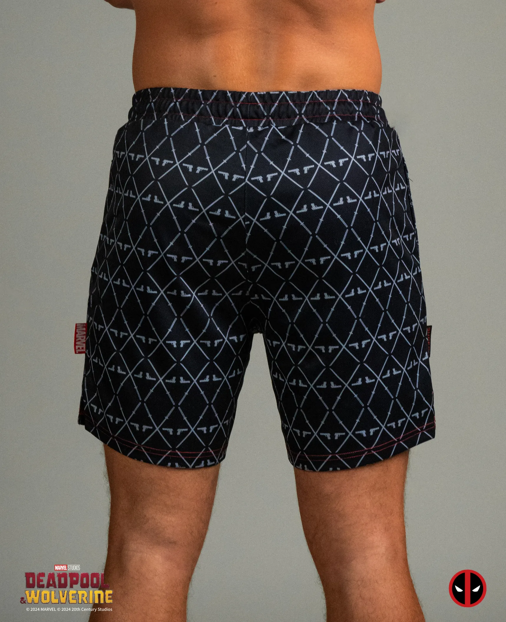 DEADPOOL Shorts - Black