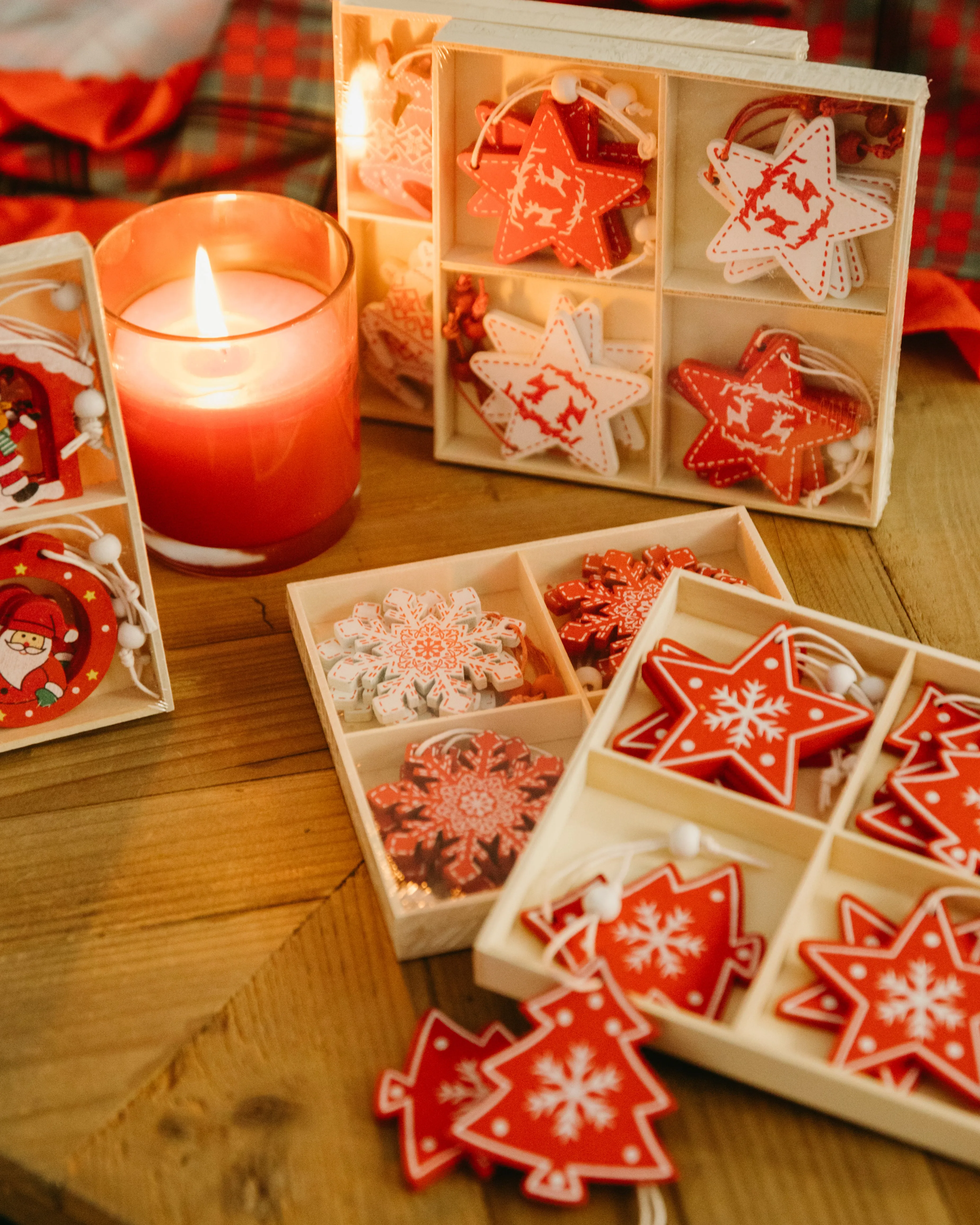 Decorazioni Albero in Legno Liabel Santa Claus