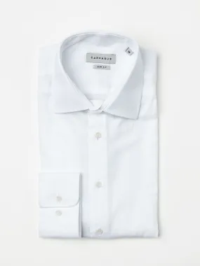 Dress Shirt Slim Fit Porto White