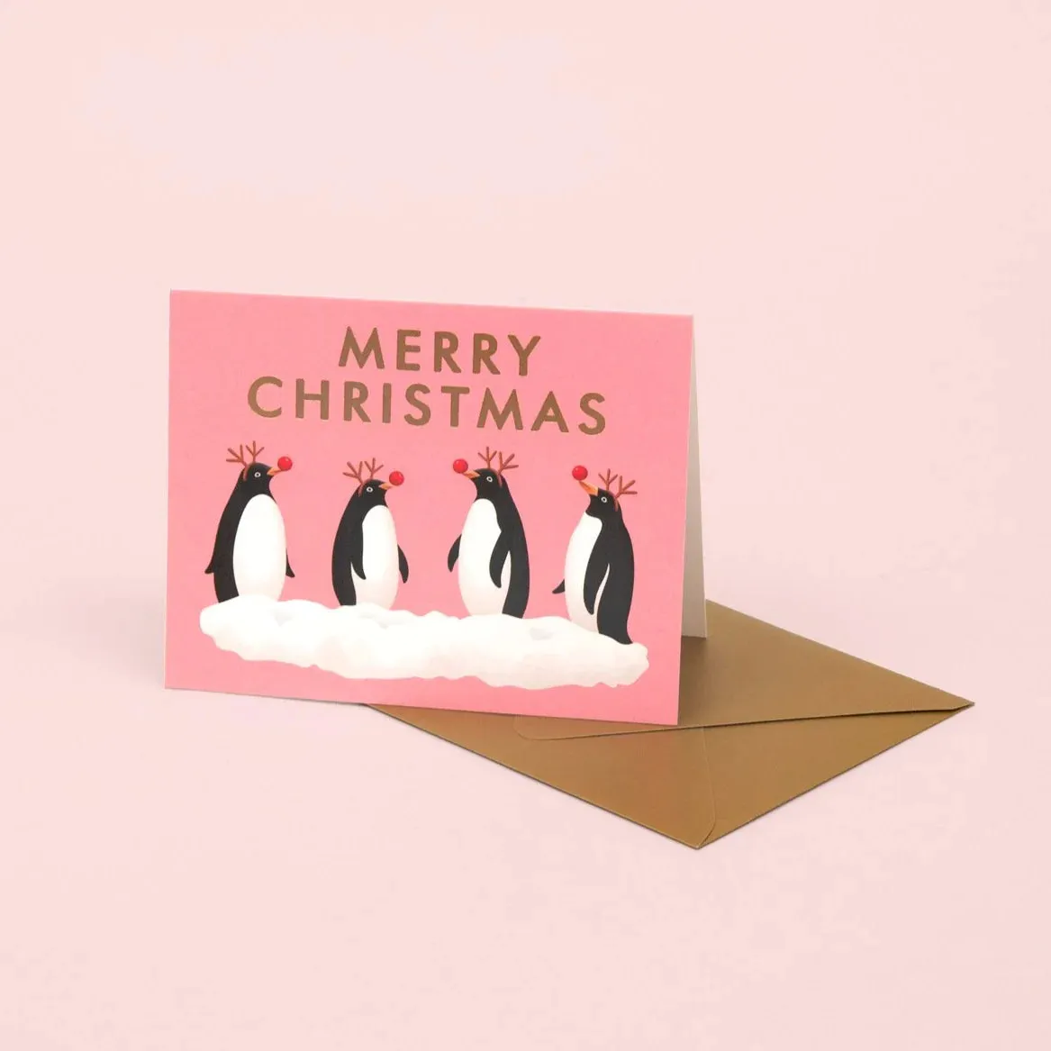 Dressed Up Penguins Card