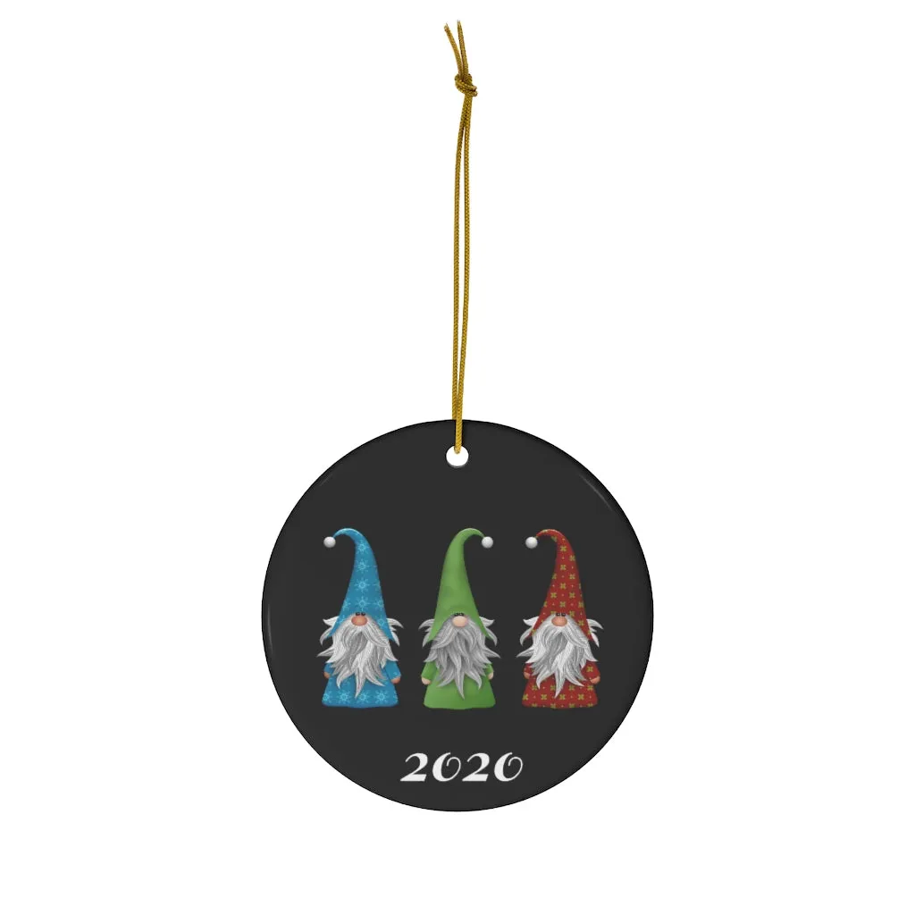 Elf Trio 2020, Ceramic Ornaments