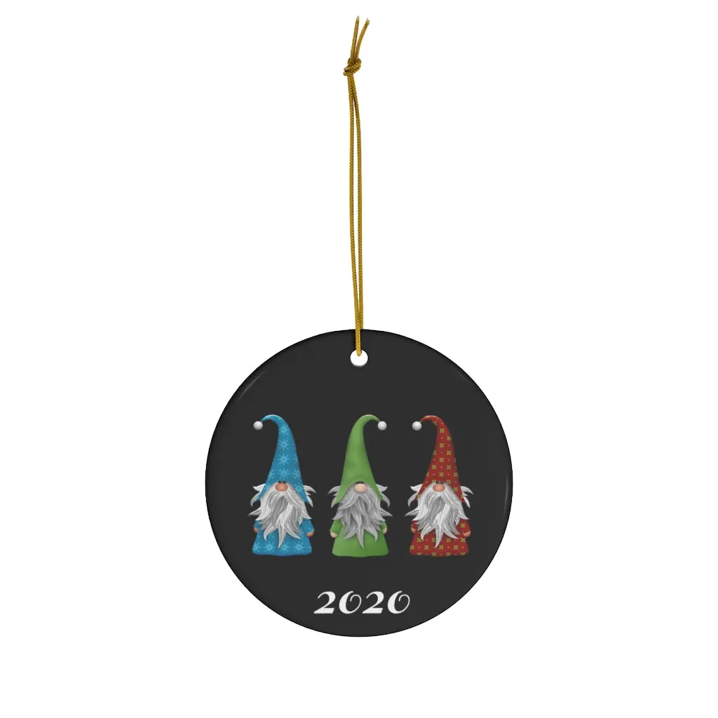 Elf Trio 2020, Ceramic Ornaments