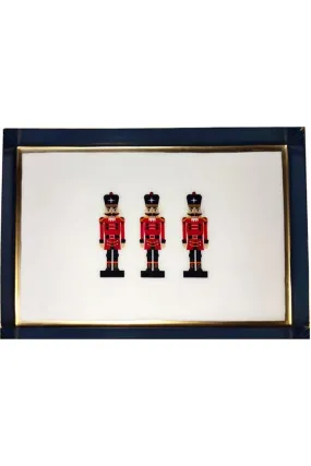 Enameled Nutcracker Tray