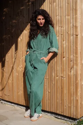 EVAELLE JUMPSUIT - GREEN