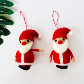 Felt Santa Claus Ornament