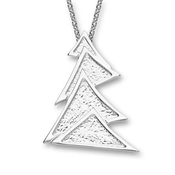 Festive Silver Pendant P1296