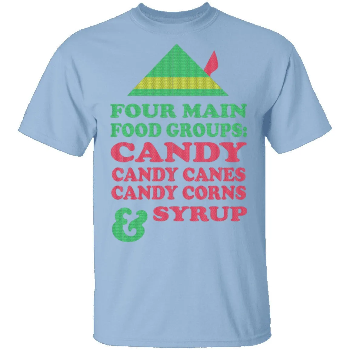 Four Main Food Groups T-Shirt