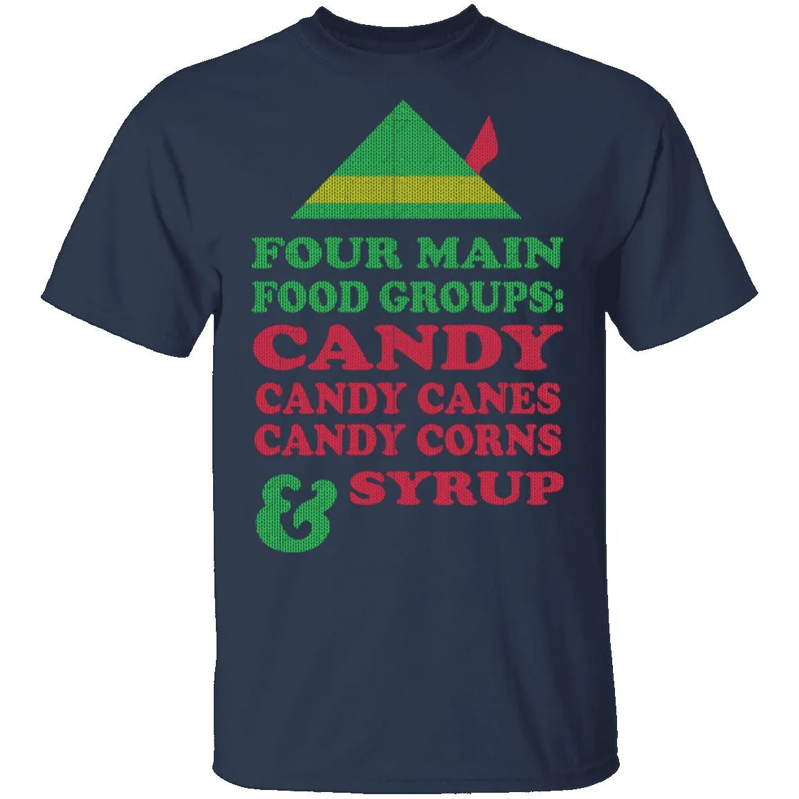 Four Main Food Groups T-Shirt