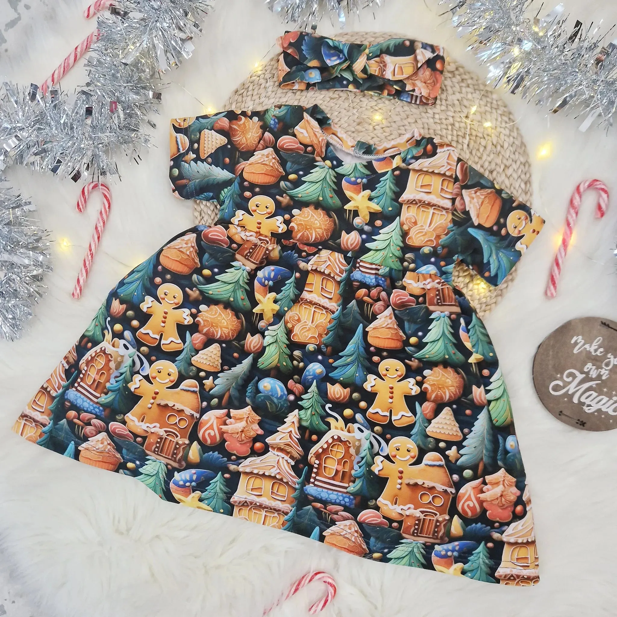 Gingerbread Christmas Dress