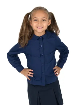 Girls Long Sleeve Dress Shirt