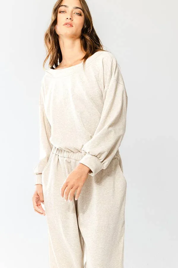 Greer Cut Out Back Knit Jumpsuit