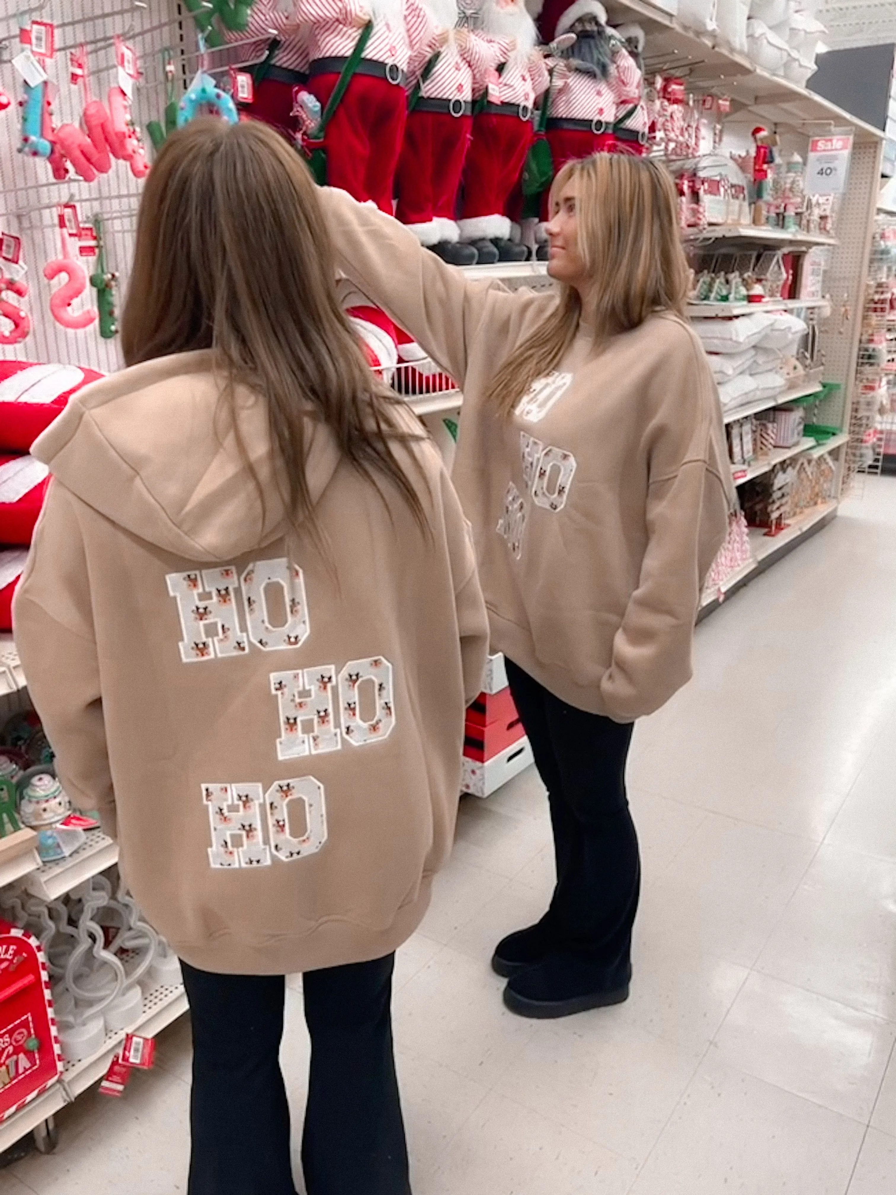 Grey Reindeer Sweatshirt