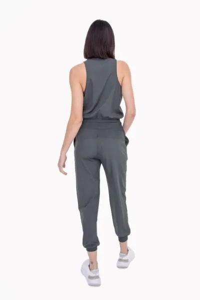 Half Zip Jumpsuit