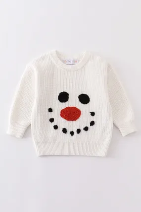 Hand made snowman sweater