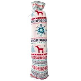 Holiday Reindeer Blue Swaddle