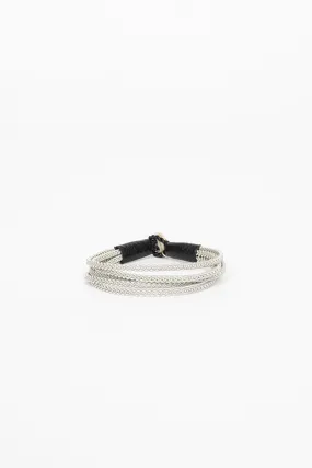 Katarina Flat Black Bracelet