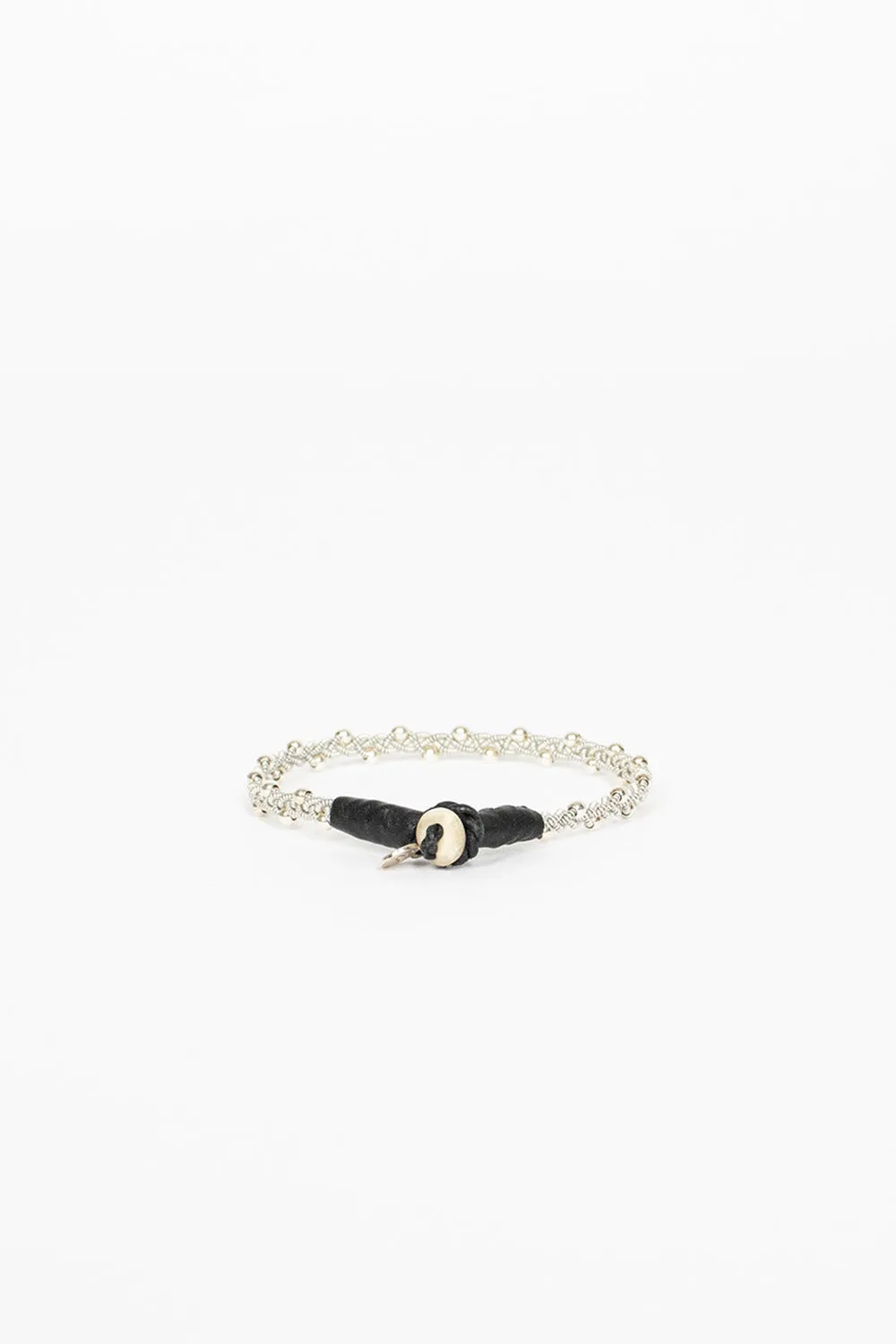 Kickan Black Beaded Bracelet