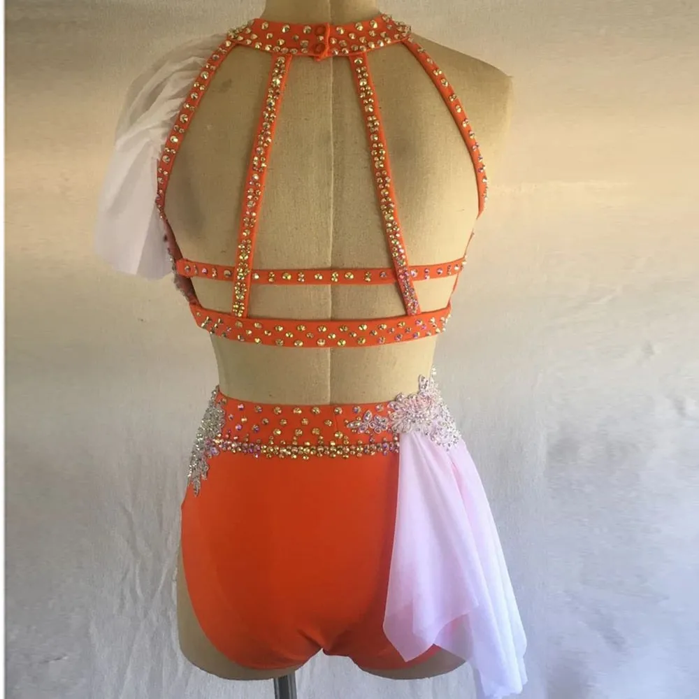 #L137 Luxury Lyrical Dance Costume for Competition