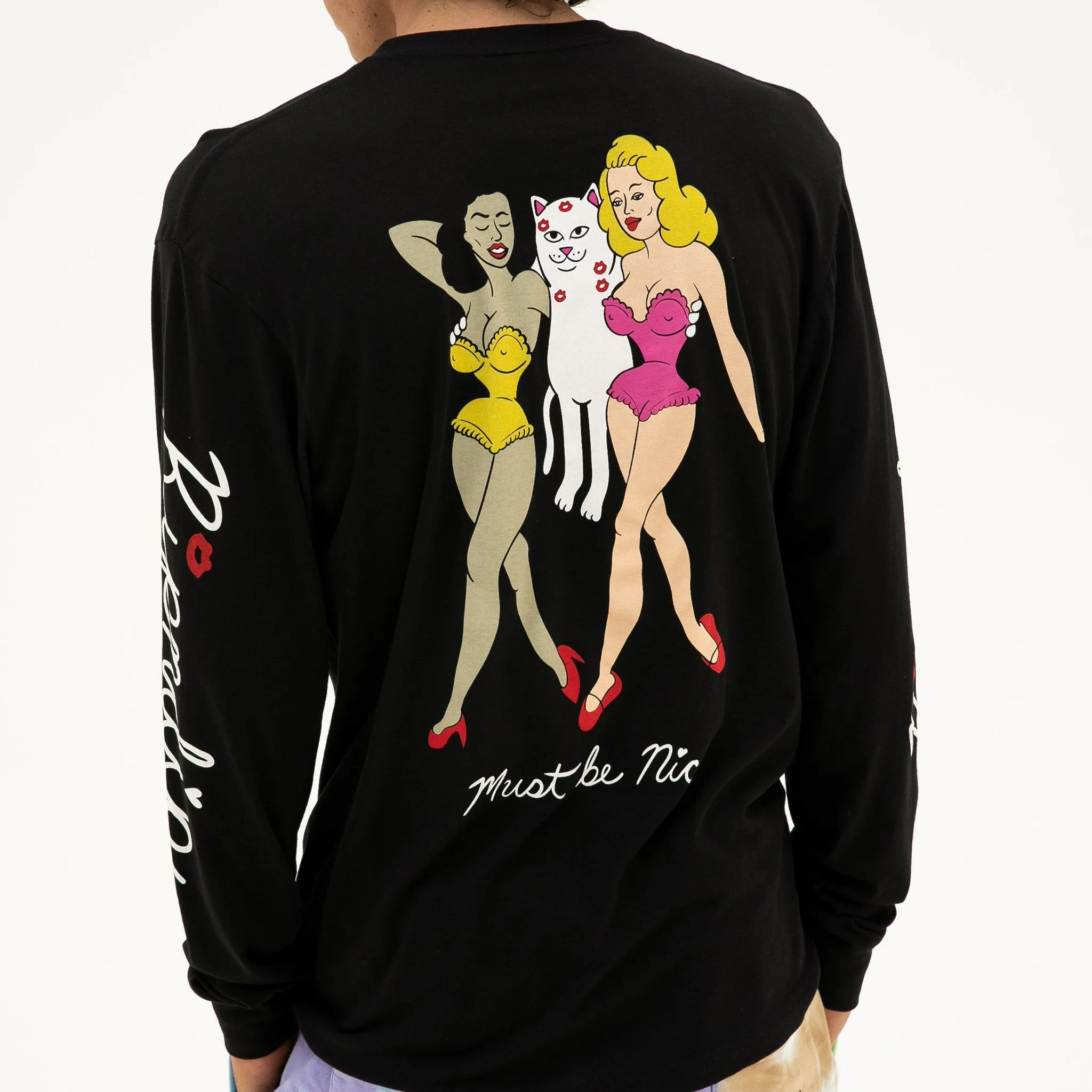 Ladies Man L/S (Black)