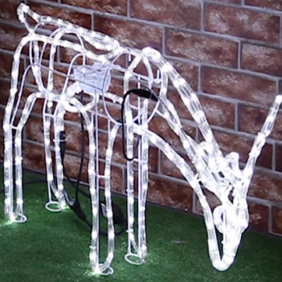 LED Rope light Feeding Reindeer Moving