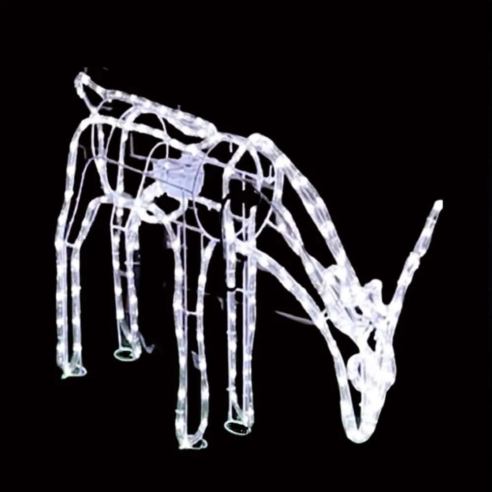 LED Rope light Feeding Reindeer Moving