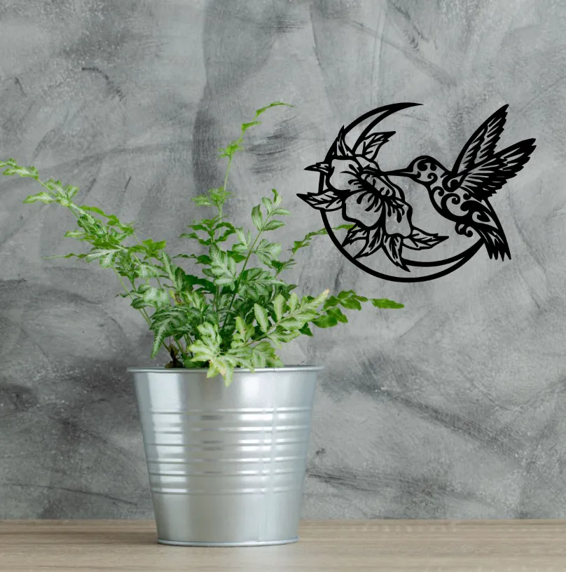 Limited Edition Hummingbird- Metal Wall Art