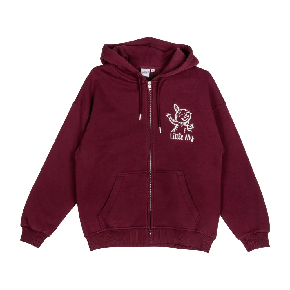 Little My Hoodie Burgundy - Martinex