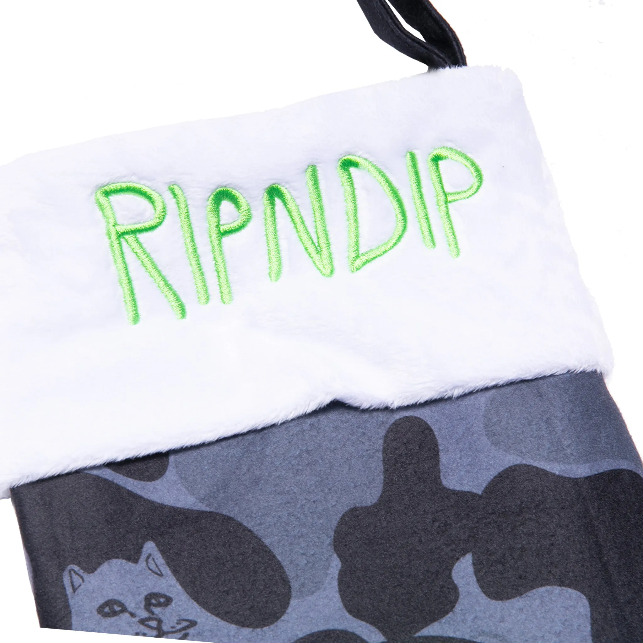 Lord Alien Christmas Stocking  (Black)