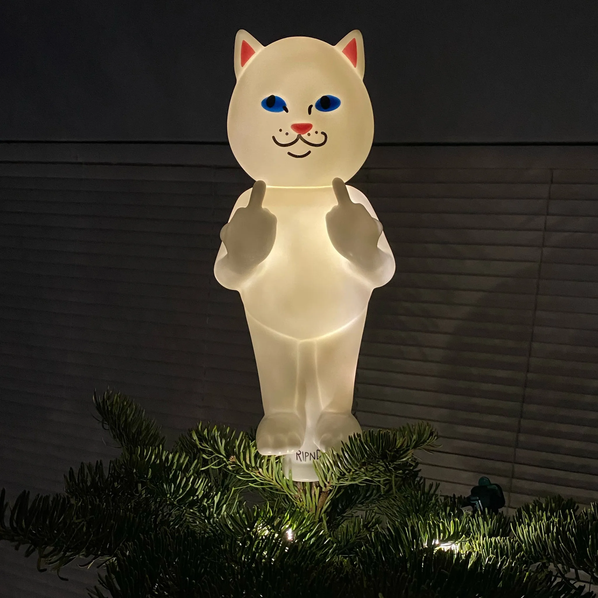 Lord Nermal Light Up Tree Topper (White)