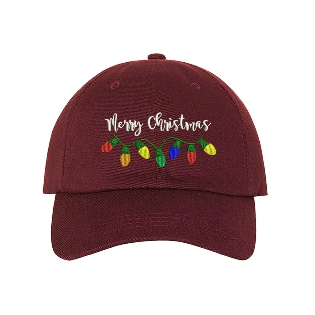 Merry Christmas Baseball Hat