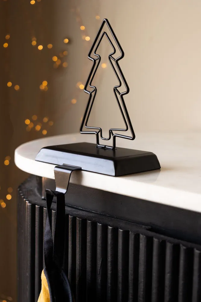 Metal Tree Stocking Holder