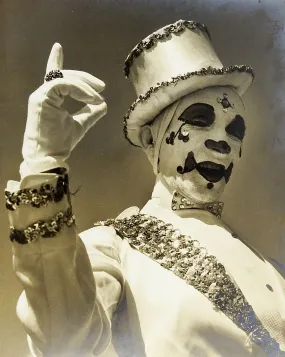 Mid Century Modern Clown Photograph