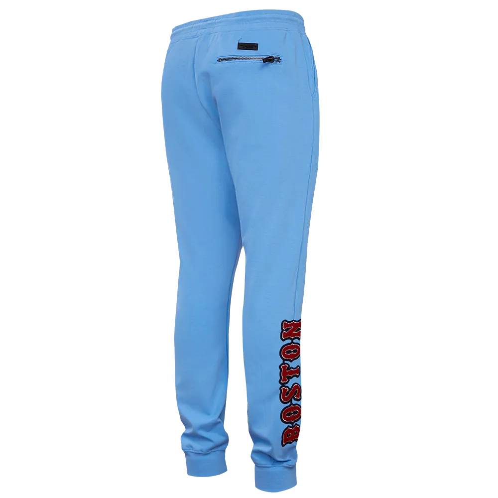 MLB BOSTON RED SOX CLASSIC CHENILLE MEN'S JOGGER (UNIVERSITY BLUE)