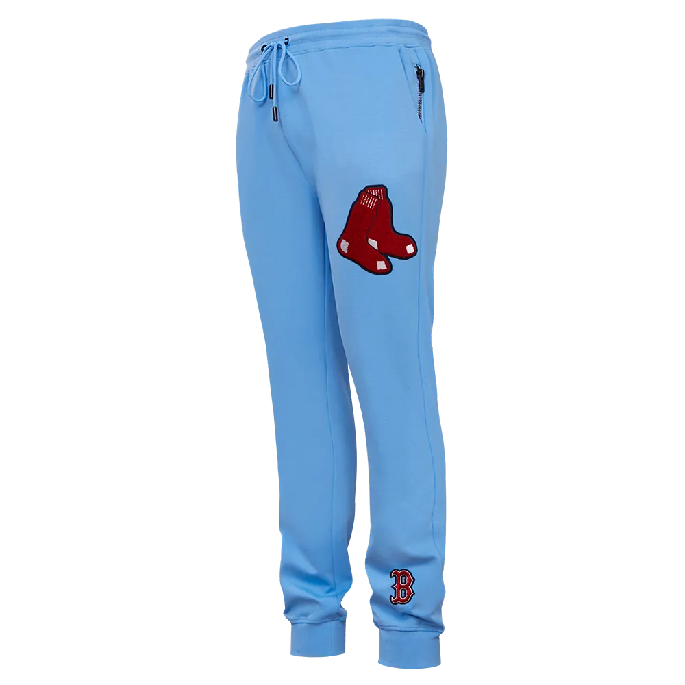 MLB BOSTON RED SOX CLASSIC CHENILLE MEN'S JOGGER (UNIVERSITY BLUE)