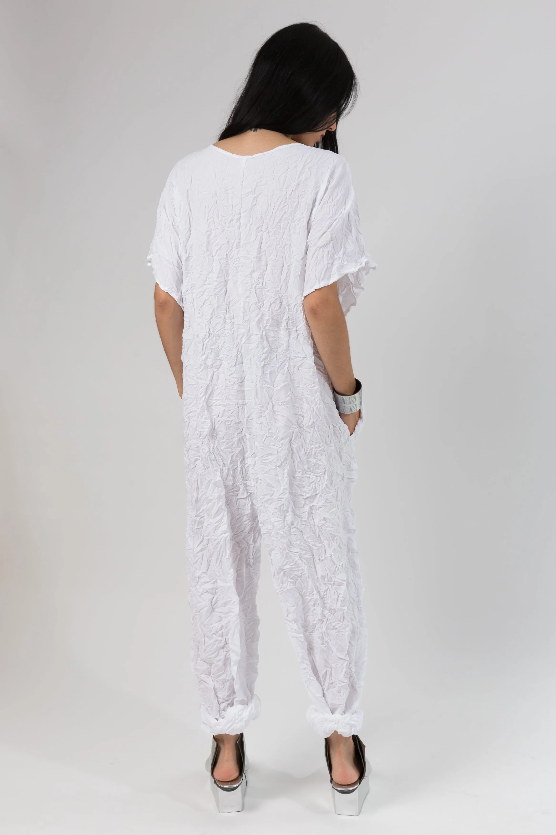 Moth Desert Jumpsuit | White