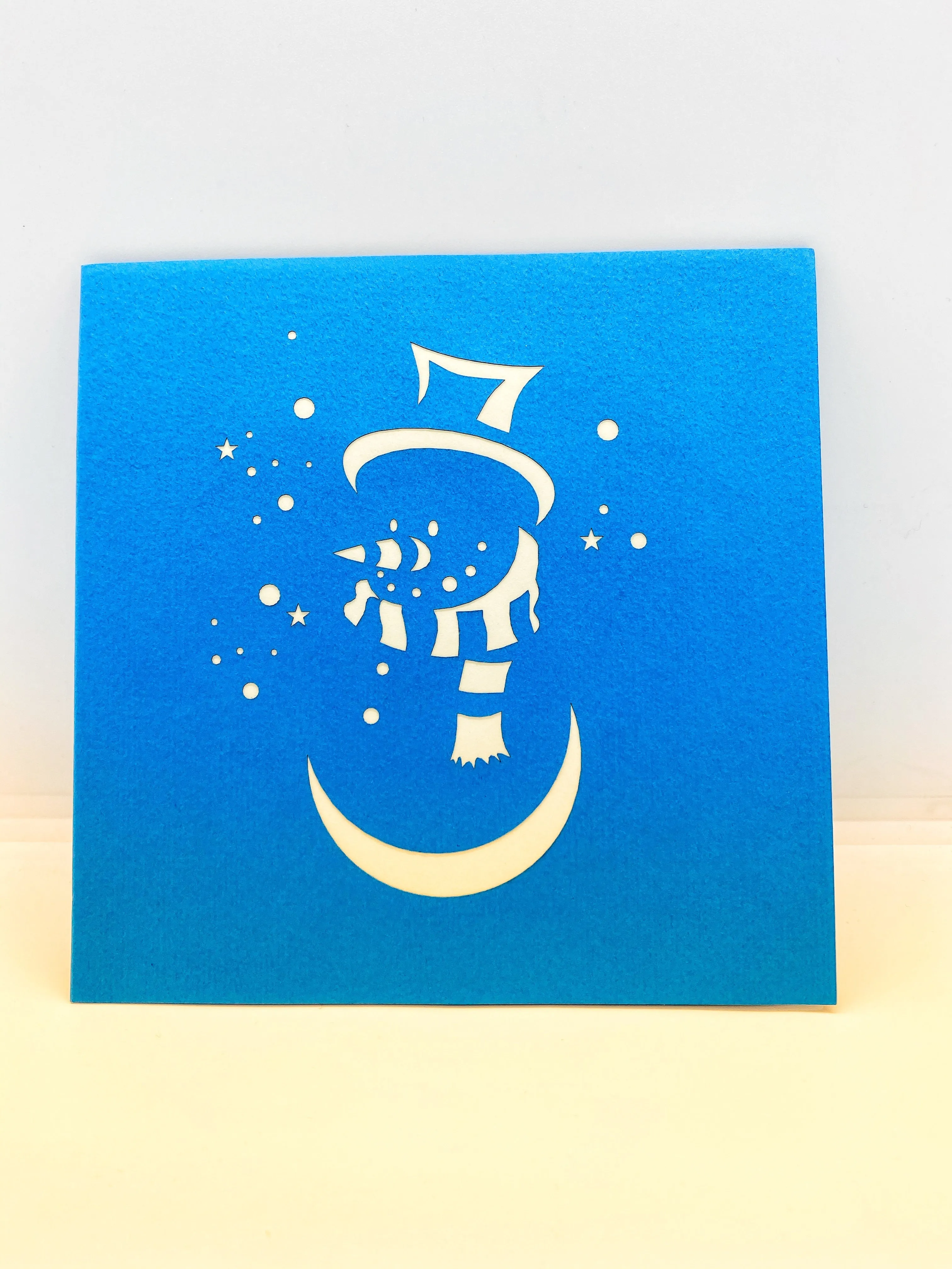 Pop-up Card _ Snowman