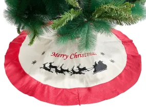 Printed Scene Tree Skirt (100cm)