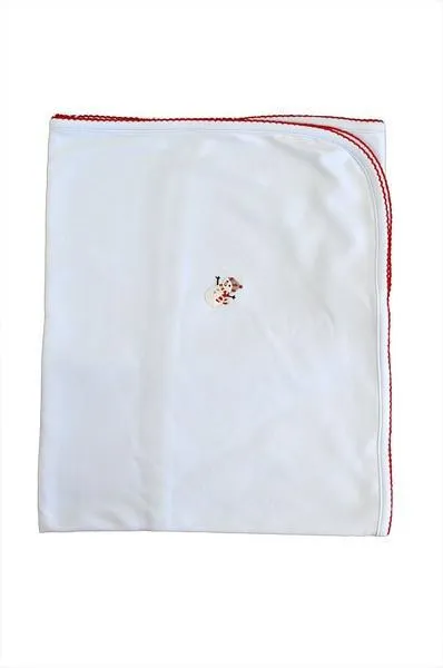 "Snowman" Christmas Blanket