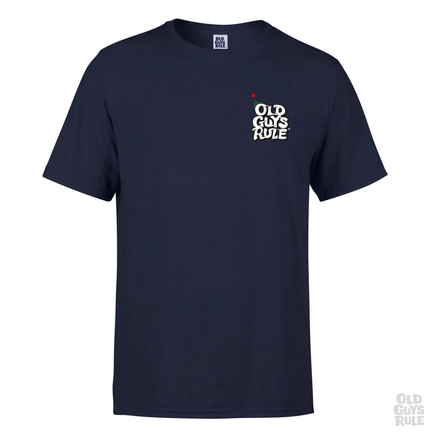 'Rebel Without a Claus' T-Shirt - Navy