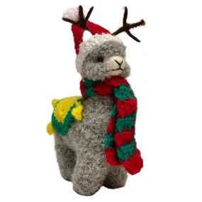 Reindeer Alpaca Ornament