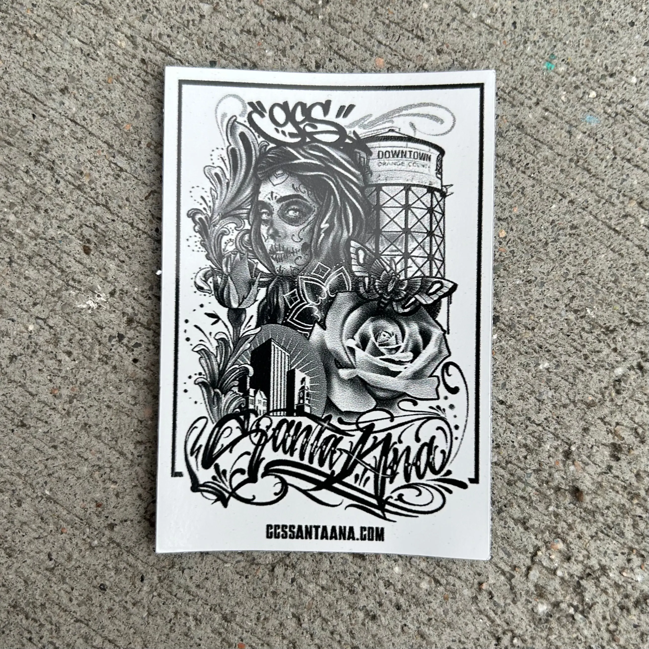 Santa Ana sticker