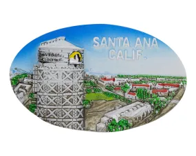 Santa Ana Water Tower Magnet