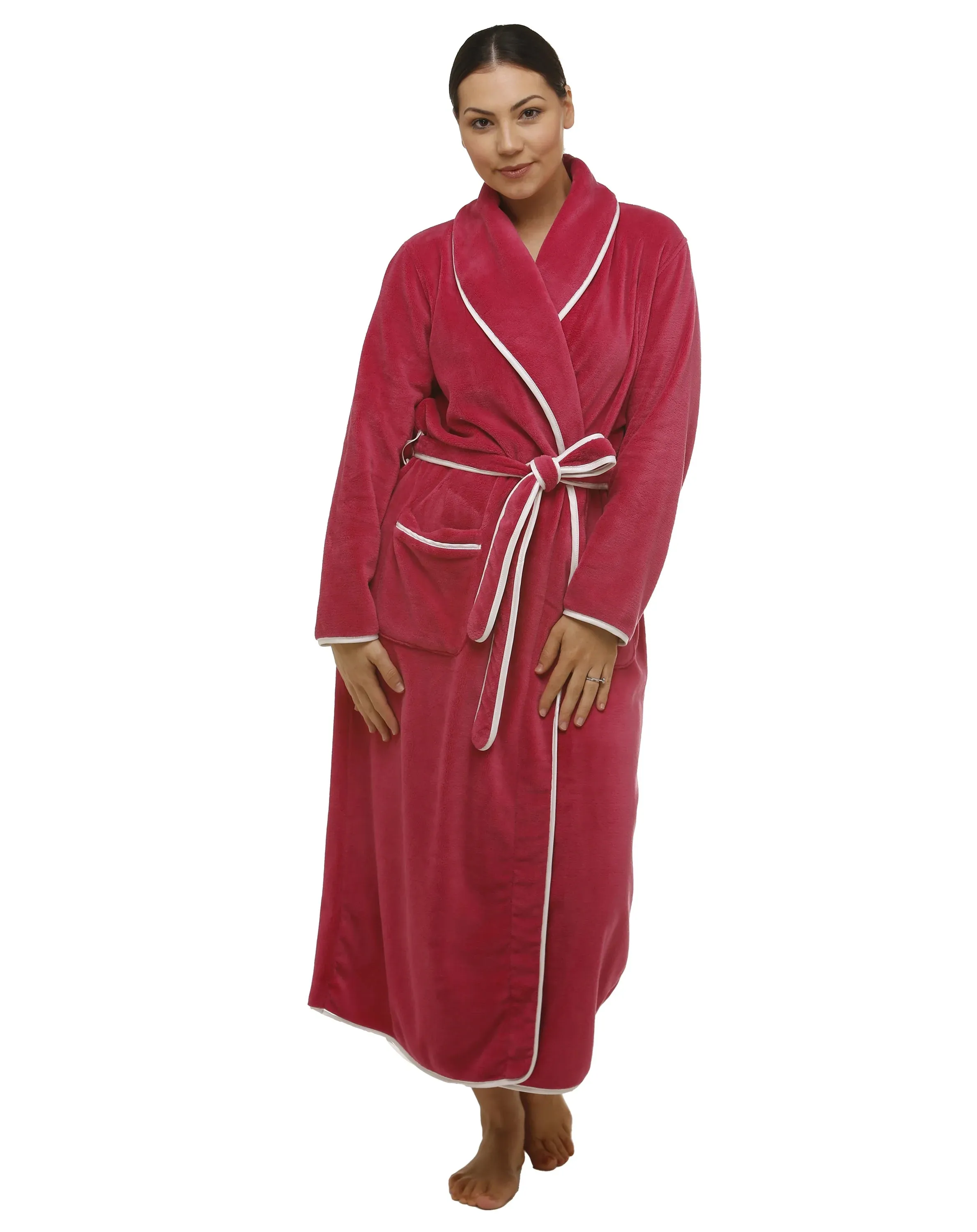 Satin Trim Robe