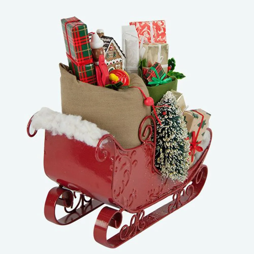 Sleigh with Toys