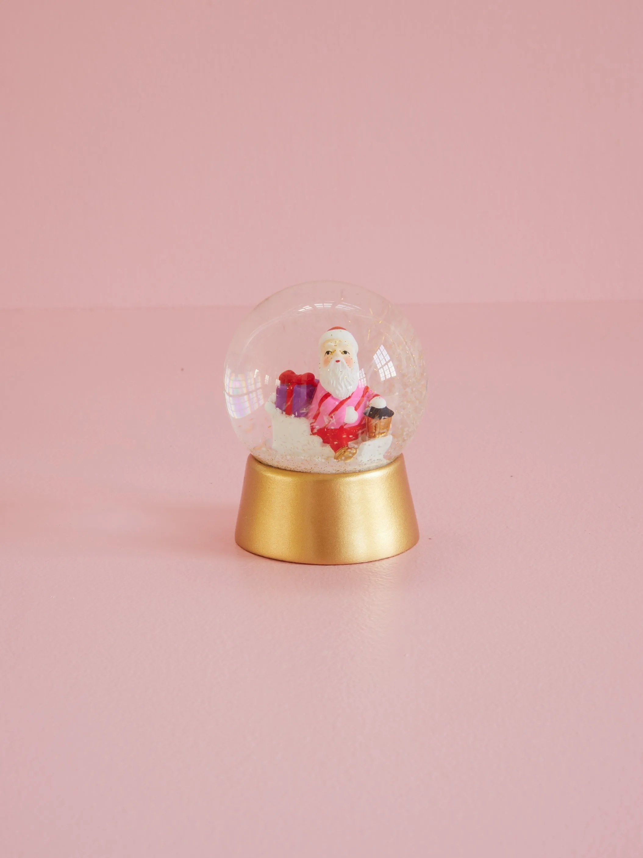 Snowglobe Santa Christmas Decoration